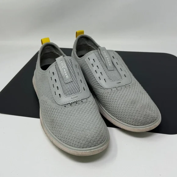 Cole haan zerogrand stitch lite sneakers gray pink womens size 8 - Picture 2 of 6